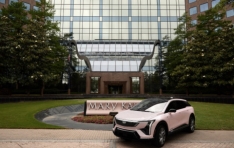 Mary Kays Iconic Pink Cadillac Goes Electric with the All-New OPTIQ