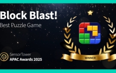 Hungry Studio��s Block Blast! Named ��Best Puzzle Game�� at Sensor Tower APAC Awards 2025